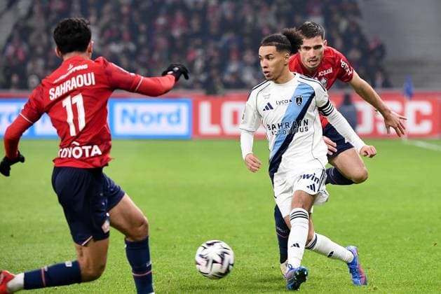 LOSC Lille v Paris FC - Ligue 1 McDonald s 2025 2026 10 Ilan KEBBAL (pfc) during the Ligue 1 McDonald s match between Lille and Paris at Stade Pierre Mauroy on November 23, 2025 in Lille, France. Lille France  Copyright: xFEPx 776417692