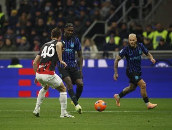 Marcus Thuram of FC Inter during the Italian Serie A, 2025 26 season, football match between Inter FC and AC Milan on 23 November 2025, at â?? Giuseppe Meazza stadium, San Siro, Milan, Italy. Photo Nderim KACELI  Copyright: xNderimxKaceli IPAxSportx xipa-agency.netx xx IPA_68310959 IPA_Agency_IPA68310959