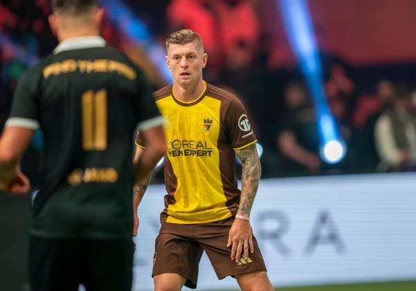Toni Kroos former Real Madrid footballer 23 11 2025, Football, The Icon League, GER, Bremen, ÖVB Arena Copyright: HMBxMedia xMarcoxBader