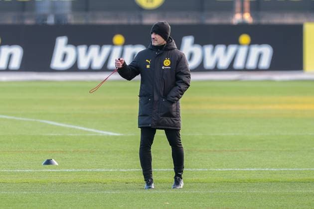 24 11 2025, Football, Season 2025 2026, UCL, Final training Borussia Dortmund, Coach Niko Kovac Borussia Dortmund , Dortmund Training ground BVB NRW Germany xRHR PHOTO DEx Copyright: DennisxEwert RHR-FOTOx RHR-FOTO DE