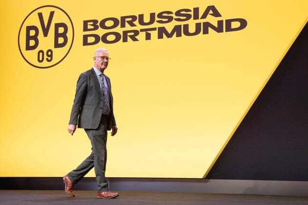 Thomas TRESS, Treß, Member of the Executive Board, Chief Financial Officer, CFO, Annual General Meeting of Borussia Dortmund GmbH Co KGaA, Dortmund Westfalenhalle, 24 11 2025 oÂ