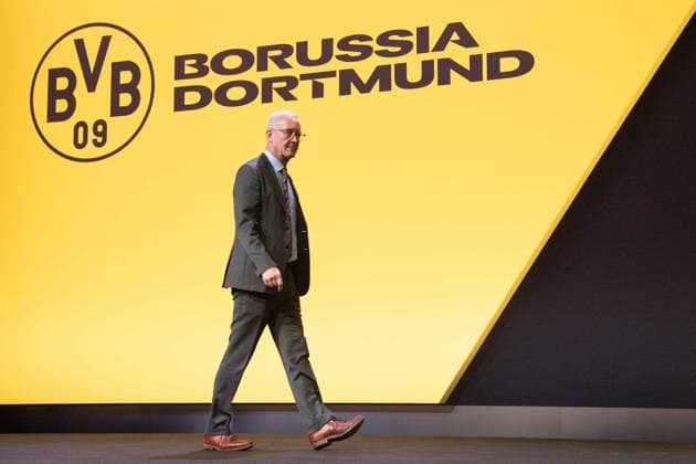 Thomas TRESS, Treß, Member of the Executive Board, Chief Financial Officer, CFO, Annual General Meeting of Borussia Dortmund GmbH Co KGaA, Dortmund Westfalenhalle, 24 11 2025 oÂ