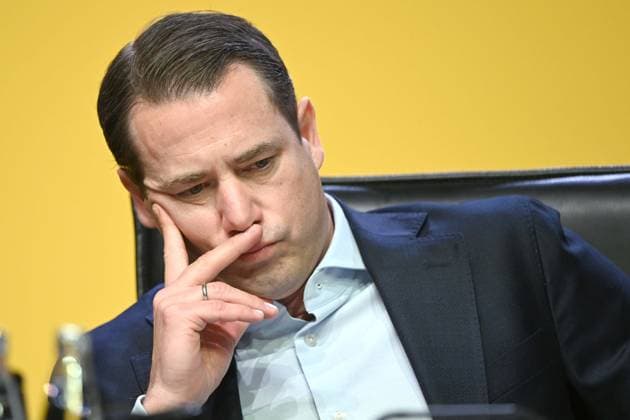 Lars RICKEN, Member of the Executive Board, Annual General Meeting of Borussia Dortmund GmbH Co KGaA, Dortmund Westfalenhalle, 24 11 2025 oÂ