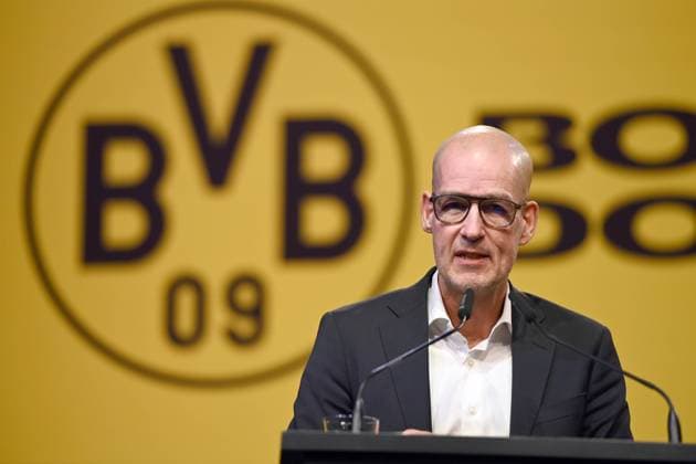 Carsten CRAMER, Member of the Executive Board, Annual General Meeting of Borussia Dortmund GmbH Co KGaA, Dortmund Westfalenhalle, 24 11 2025 oÂ