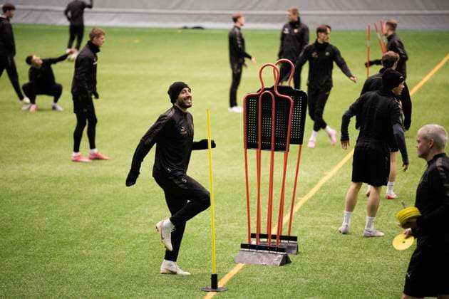 Football, CL, FK Bodö Glimt, Training