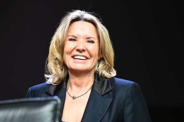 Silke SEIDEL, Chairwoman of the Supervisory Board, Prof Dr Bernhard Pellens, Member of the Supervisory Board, Annual General Meeting of Borussia Dortmund GmbH Co KGaA, Dortmund Westfalenhalle, 24 11 2025 oÂ