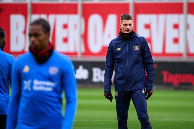 Football, CL, Bayer 04 Leverkusen, Training