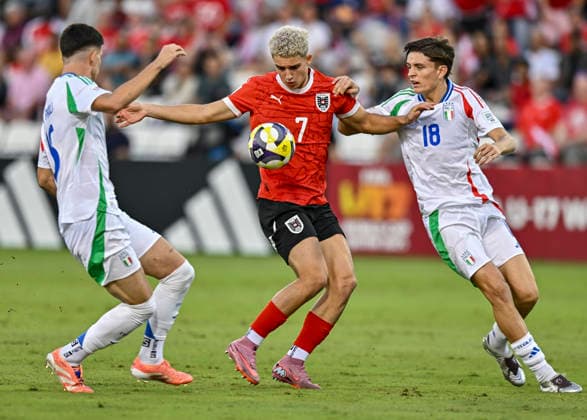 Football, U17 World Cup, Austria - Italy