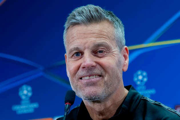 Bodo Glimt press conference Bodo 20251124 Kjetil Knutsen at the press conference for Bodo Glimt in Nordlandshallen the day before the Champions League football match against Juventus Photo Stian Lysberg Solum NTB Bodo Norway EDITORIAL USE ONLY RESTRICTED USE FOR BETTING COMPANIES  Copyright: xStianxLysbergxSolumx xNTBx