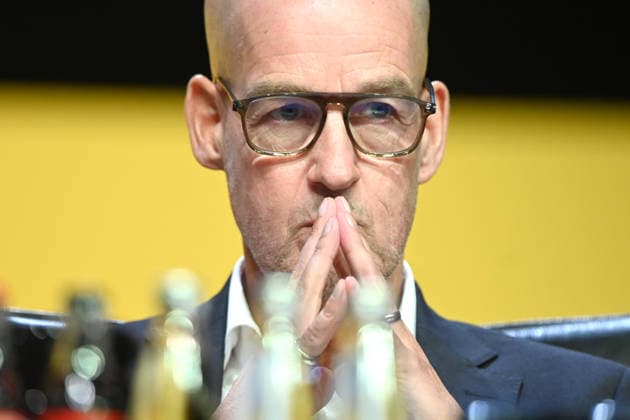 Carsten CRAMER, Member of the Executive Board, Annual General Meeting of Borussia Dortmund GmbH Co KGaA, Dortmund Westfalenhalle, 24 11 2025 oÂ