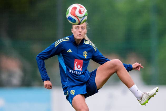 Football, Women, Sweden national team, Training