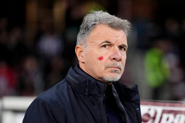 TorinoÕs head coach Marco Baroni during the Serie A soccer match between Torino Fc and Como at the Stadio Olimpico Grande Torino in Turin, north west Italy - November 24, 2025. - Soccer  Copyright: xFabioxFerrari LaPressex