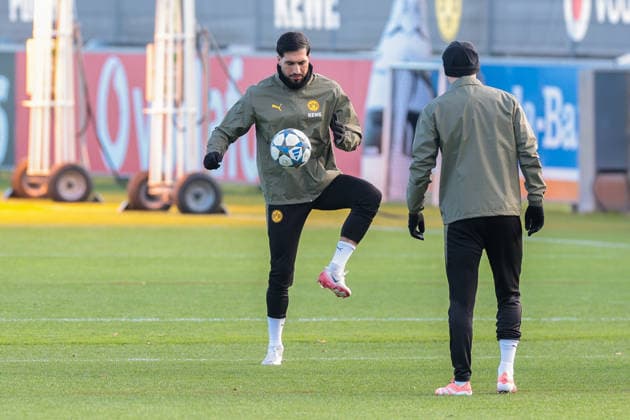 24 11 2025, Football, Season 2025 2026, UCL, Final training Borussia Dortmund, Emre Can Borussia Dortmund , Dortmund Training ground BVB NRW Germany xRHR PHOTO DEx Copyright: DennisxEwert RHR-FOTOx RHR-FOTO DE