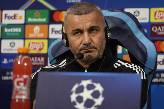 Football, CL, Qarabag Agdam, Press conference