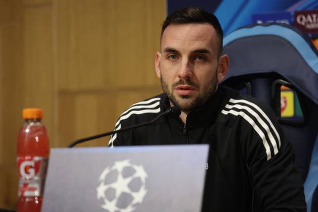 November 24, 2025, Naples, Napoli, Italy: marko jankovic of Quarabak during a press conference, PK, Pressekonferenz and head of match of the UEFA Champions League 2025 26, League Phase at Stadio Maradona on September 30, 2025 in Naples, Italy Naples Italy - ZUMAl131 20251124_zsp_l131_024 Copyright: xCiroxDexLucax