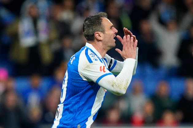ESP: RCD Espanyol - Sevilla FC. La Liga EA Sports. Date 13 Kike Garcia of RCD Espanyol during the La Liga EA Sports match between RCD Espanyol and Sevilla FC played at RCDE Stadium on November 24, 2025 in Barcelona, Spain. kpng Copyright: xSergioxRuizx xPRESSINx PS_251124_ESP_SEV_013