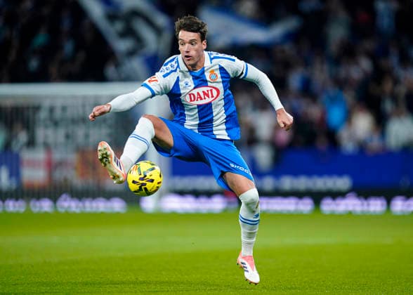 ESP: RCD Espanyol - Sevilla FC. La Liga EA Sports. Date 13 Urko Gonzalez of RCD Espanyol during the La Liga EA Sports match between RCD Espanyol and Sevilla FC played at RCDE Stadium on November 24, 2025 in Barcelona, Spain. kpng Copyright: xSergioxRuizx xPRESSINx PS_251124_ESP_SEV_015
