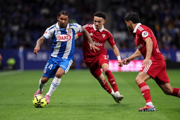Football, Spain, RCD Espanyol Barcelona - FC Sevilla