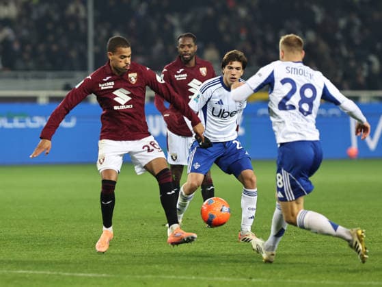 Torino FC v Como 1907 - Serie A Cyril Ngonge participates in the Serie A 2025-2026 match between Torino and Como in Torino, Italy, on November 24, 2025. Torino ITA Italy  Copyright: xLorisxRosellix originalFilename:roselli-torinovc251124_np2F7.jpg