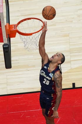 Cleveland Cavaliers v Toronto Raptors TORONTO, CANADA - NOVEMBER 24 : Jayson Tyson (20) of Cleveland Cavaliers in action during the NBA, Basketball Herren, USA basketball game between Cleveland Cavaliers and Toronto Raptors at the Scotiabank Arena on November 24, 2025 in Toronto, Ontario, Canada. Mert Alper Dervis Anadolu Ontario Canada. Editorial use only. Please get in touch for any other usage.  Copyright: x2025xAnadoluxMertxAlperxDervisx
