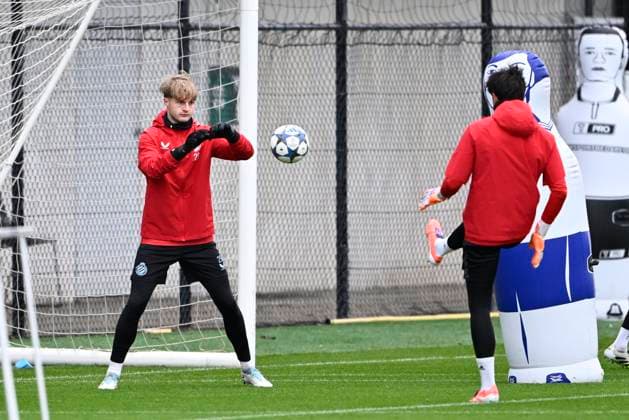 Football, CL, FC Brugge, Training