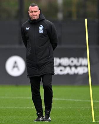 Sporting CP v Club Brugge - UEFA Champions League Media Activities 25 11 2025 WESTKAPELLE, BELGIUM - NOVEMBER 25 : Hayen Nicky head coach of Club Brugge pictured during a training session ahead of the UEFA Champions League 2025 26 League Phase MD5 match between Sporting CP and Club Brugge on November 25, 2025 in Westkapelle, Belgium, 25 11 2025 Westkapelle Belgium  Copyright: xJanxDexMeuleneirx