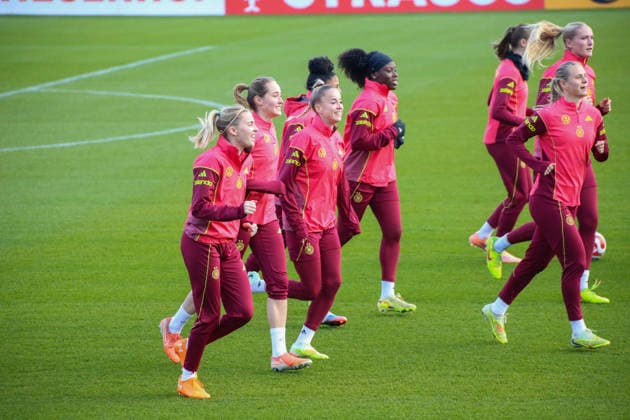 Football, Women, Nations League, National Team Germany, Training