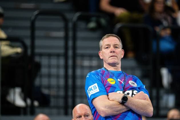 02 11 2025 Handball, International match, Test match, SAP Garden Munich, Germany Iceland Alfred Gislason Coach Germany
