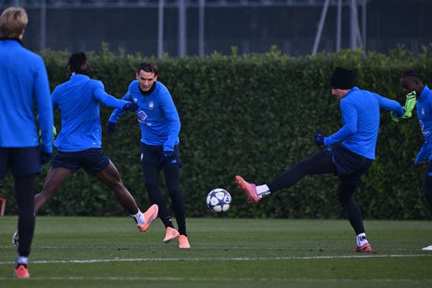 Football, CL, Atalanta Bergamo, Training