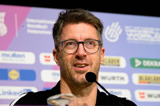 Handball, Women Germany Training Press conference Coach Markus Gaugisch Germany Stuttgart Porsche Arena Baden Württemberg Germany