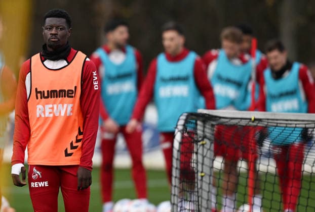 25 11 2025, xophax, Soccer 1 Bundesliga, 1 FC Koeln Training Ragnar Ache 1 FC Köln Koeln