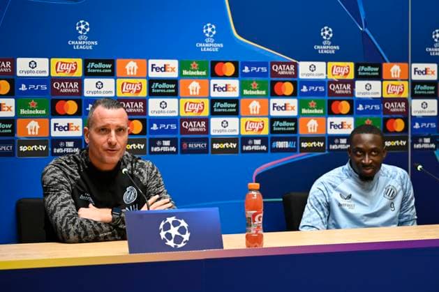 Football, CL, FC Brugge, Press conference