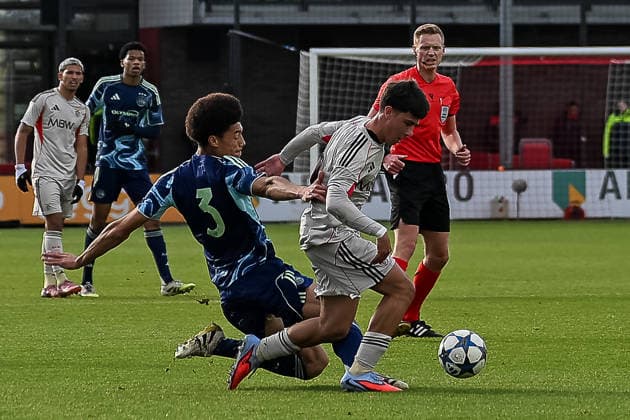 Football, UEFA Youth League, Ajax Amsterdam - Benfica Lisbon