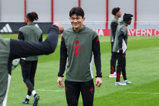Minjae Kim FC Bayern Muenchen, 03 , GER, Final training, FC Bayern Muenchen, Football, UEFA Champions League, League phase, Matchday 5, 2025 2026 season, 25 11 2025, GER, Final training, FC Bayern Muenchen, Football, UEFA Champions League, League phase, Matchday 5, 2025 2026 season, 25 11 2025 Muenchen Copyright: xEibner-Pressefoto JennixMaulx EP_JML