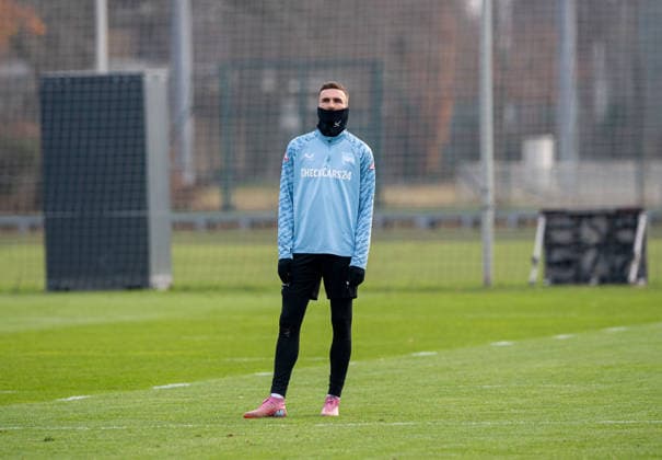 Soccer, Men, Season 2025 26, 2 Bundesliga, Hertha BSC, Training, Niklas Kolbe Hertha BSC , 25 11 2025, Copyright: xSebastianxRäppold MatthiasxKochx