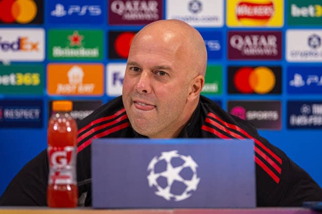 Football - UEFA Champions League - Liverpool FC v PSV Eindhoven - MD-1 LIVERPOOL, ENGLAND - Tuesday, November 25, 2025: Liverpool s head coach Arne Slot during a press conference, PK, Pressekonferenz at Anfield ahead of the UEFA Champions League match between Liverpool FC and PSV Eindhoven. (Photo by David Rawcliffe Propaganda) LIVERPOOL AXA Training Centre MERSEYSIDE ENGLAND  Copyright: xDavidxRawcliffex P2025-11-25-Liverpool_PSV_MD-1-51