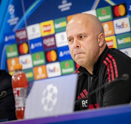 LIVERPOOL - Liverpool FC Coach Arne Slot during the MD-1 press conference, PK, Pressekonferenz ahead of the Champions League match against PSV at Anfield Stadium on November 25, 2025, in Liverpool, United Kingdom. ANP SEM VAN DER WAL UEFA Champions League 2025-2026 xVIxANPxSportx xxANPxIVx 543044787 originalFilename: 543044787.jpg
