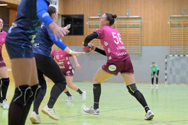 Carolin Huebner (TusSies Metzingen, 56) TusSies Metzingen vs. Brasilien, Handball, Testspiel, Saison 2025 2026, 25.11.2025 TusSies Metzingen vs. Brasilien, Handball, Testspiel, Saison 2025 2026, 25.11.2025 Holzgerlingen Copyright: xEibner-Pressefoto TobiasxBaurx EP_TBR