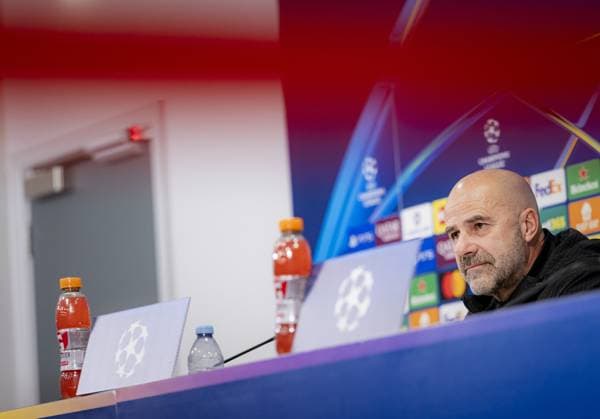 LIVERPOOL - PSV Coach Arne Slot during the MD-1 press conference, PK, Pressekonferenz prior to the Champions League match against Liverpool FC at Anfield Stadium on November 25, 2025, in Liverpool, United Kingdom. ANP SEM VAN DER WAL UEFA Champions League 2025-2026 xVIxANPxSportx xxANPxIVx 543051987 originalFilename: 543051987.jpg