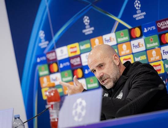 LIVERPOOL - PSV Coach Arne Slot during the MD-1 press conference, PK, Pressekonferenz prior to the Champions League match against Liverpool FC at Anfield Stadium on November 25, 2025, in Liverpool, United Kingdom. ANP SEM VAN DER WAL UEFA Champions League 2025-2026 xVIxANPxSportx xxANPxIVx 543052258 originalFilename: 543052258.jpg