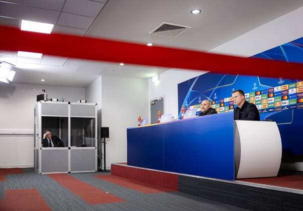 LIVERPOOL - PSV Coach Arne Slot during the MD-1 press conference, PK, Pressekonferenz prior to the Champions League match against Liverpool FC at Anfield Stadium on November 25, 2025, in Liverpool, United Kingdom. ANP SEM VAN DER WAL UEFA Champions League 2025-2026 xVIxANPxSportx xxANPxIVx 543052495 originalFilename: 543052495.jpg