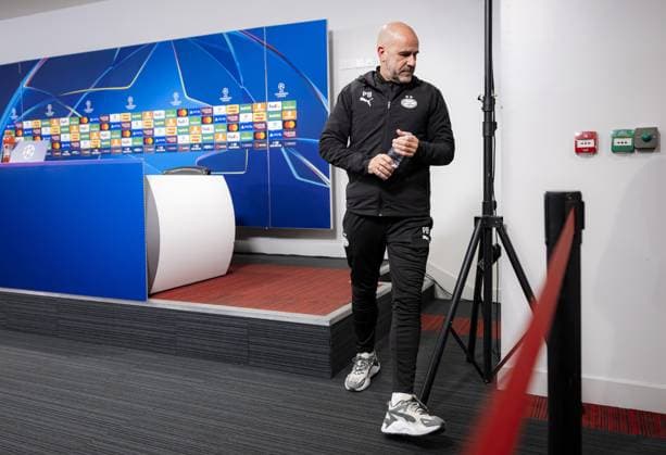 LIVERPOOL - PSV Coach Arne Slot after the MD-1 press conference, PK, Pressekonferenz prior to the Champions League match against Liverpool FC at Anfield Stadium on November 25, 2025, in Liverpool, United Kingdom. ANP SEM VAN DER WAL UEFA Champions League 2025-2026 xVIxANPxSportx xxANPxIVx 543052515 originalFilename: 543052515.jpg
