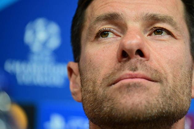 UEFA Champions League - Real Madrid press conference, PK, Pressekonferenz - Real Madrid coach Xabi Alonso attend a press conference ahead of the UEFA Champions League Phase matchday 5 soccer match between Olympiacos and Real Madrid in Piraeus, Greece, 25 November 2025. IMAGO ONE INCH PRODUCTIONS PIRAEUS GREECE Copyright: xONExINCHxPRODUCTIONSx 6749320