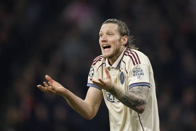AMSTERDAM - Wout Weghorst of Ajax during the Champions League match between AFC Ajax and SL Benfica at the Johan Cruijff ArenA on November 25, 2025, in Amsterdam, Netherlands. ANP HOLLANDSE HOOGTE MAURICE VAN STEEN UEFA Champions League Matchday 5 2025-2026 xVIxANPxSportx xMauricexvanxSteenxIVx 543058797 originalFilename: 543058797.jpg