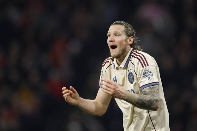 AMSTERDAM - Wout Weghorst of Ajax during the Champions League match between AFC Ajax and SL Benfica at the Johan Cruijff ArenA on November 25, 2025, in Amsterdam, Netherlands. ANP HOLLANDSE HOOGTE MAURICE VAN STEEN UEFA Champions League Matchday 5 2025-2026 xVIxANPxSportx xMauricexvanxSteenxIVx 543058836 originalFilename: 543058836.jpg