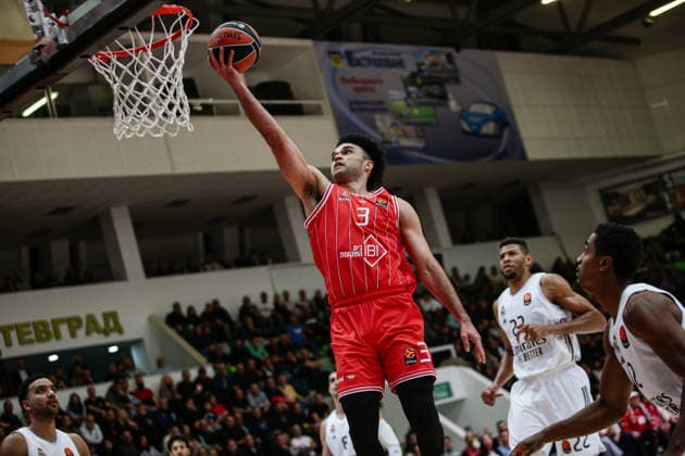 Hapoel s Elijah Bryant in action during the Euroleague game between Hapoel IBI Tel Aviv vs Real Madrid - Arena Botevgrad in Botevgrad, Bulgaria on November 25, 2025  Copyright: xIvanxSxIvanov IPAxSportx xipa-agency.netx xx IPA_68376527 IPA_Agency_IPA68376527