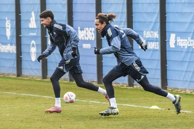 Daniel Elfadli Yussuf Poulsen HSV recovery training after injury Running Jogging Germany , Hamburg , Volksparkstadion , Football , 1 Bundesliga , Training Hamburger SV