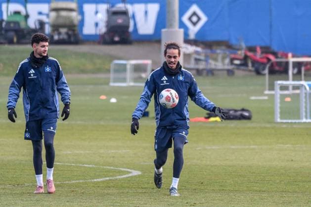 Football, 1st BL, Hamburger SV, Training