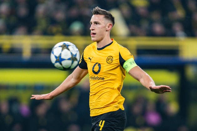 25 11 2025, Borussia Dortmund vs Villareal, UEFA Champions League, Matchday 5 Nico Schlotterbeck Borussia Dortmund, 4 Copyright: xBahhoxKarax