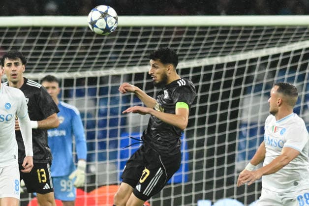 Abdellah Zoubir of Qarabag in action during the Uefa Champions League match between SSC Napoli vs Qarabag at Diego Armndo Maradona Stadium  Copyright: xAgostinoxGemito IPAxSportx xipa-agency.netx xx IPA_68377487 IPA_Agency_IPA68377487